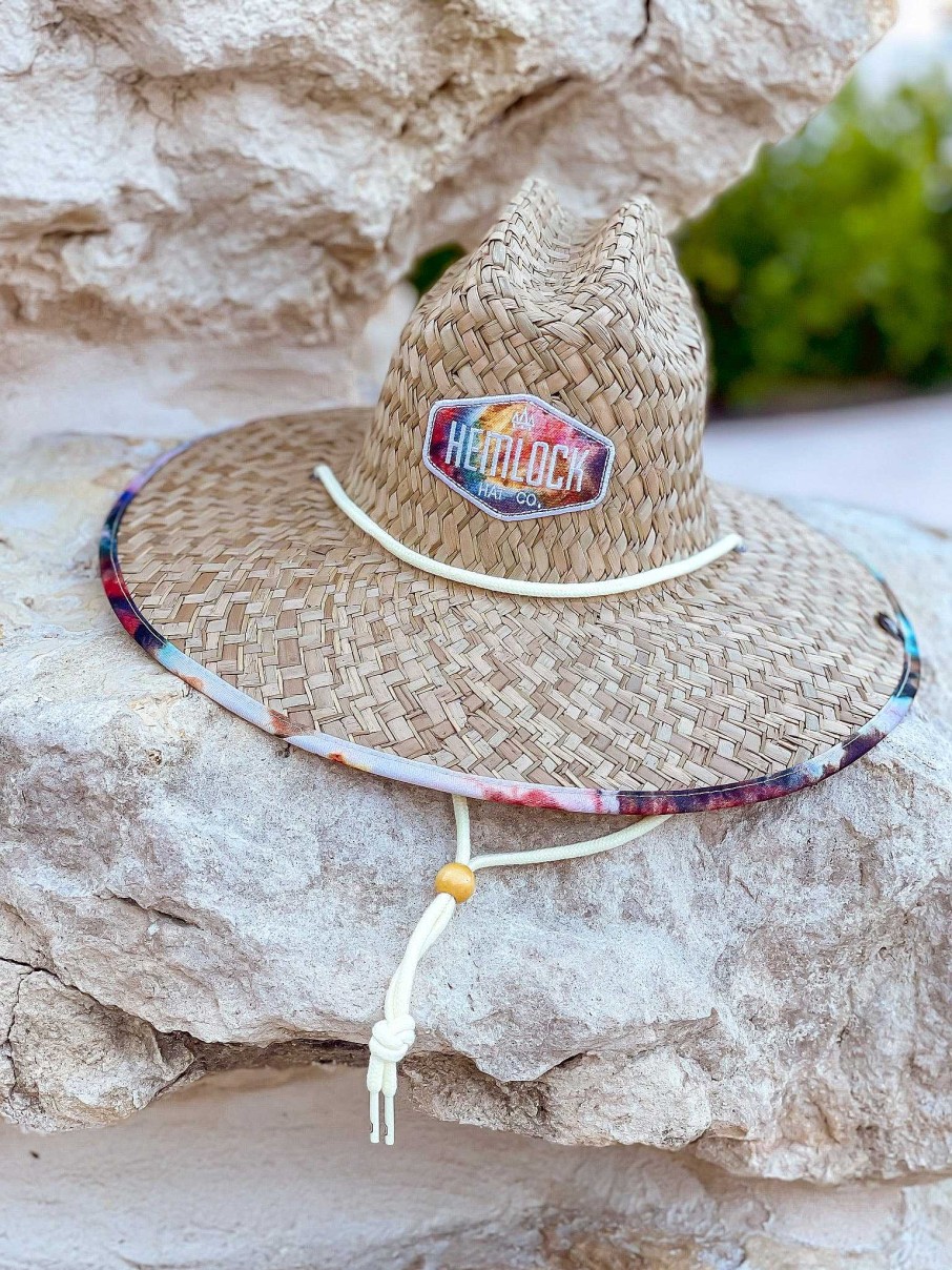 Accessories Hemlock Hat Co Wide Brim Hats | The Bowie Straw Hat