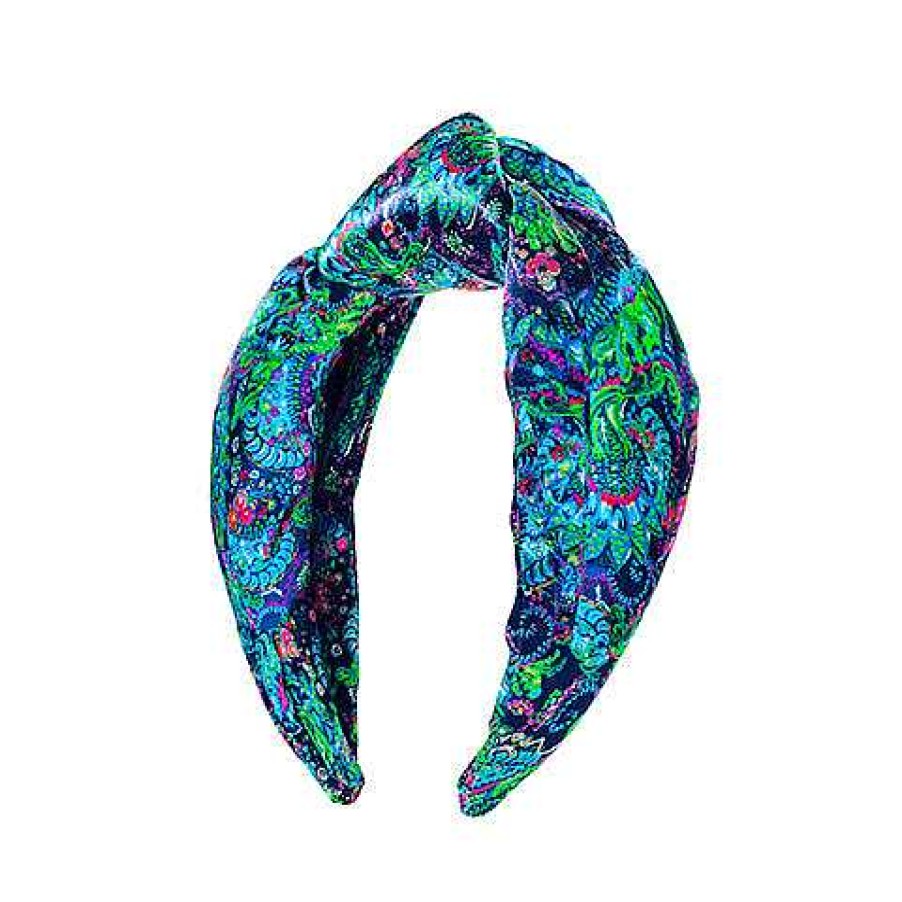 Accessories Lifeguard Press Headbands | Wide Knotted Headband By Lilly Pulitzer - Take Me To The Sea