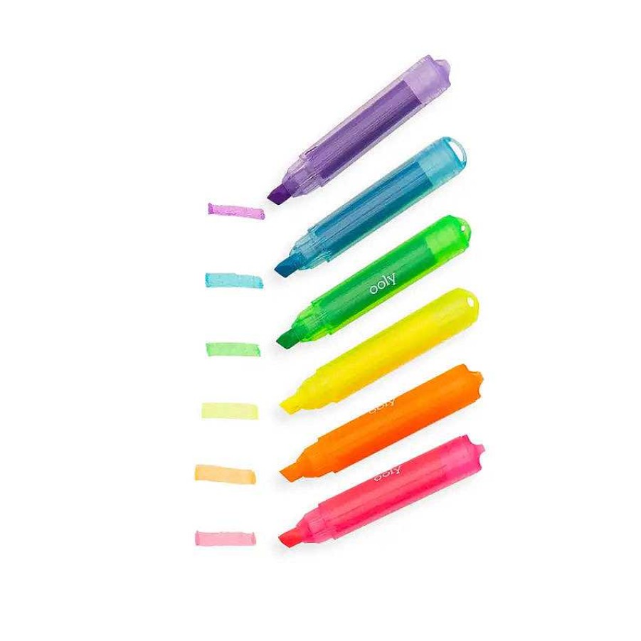 Home Decor Ooly | Mini Monster Scented Highlighters - Set Of 6