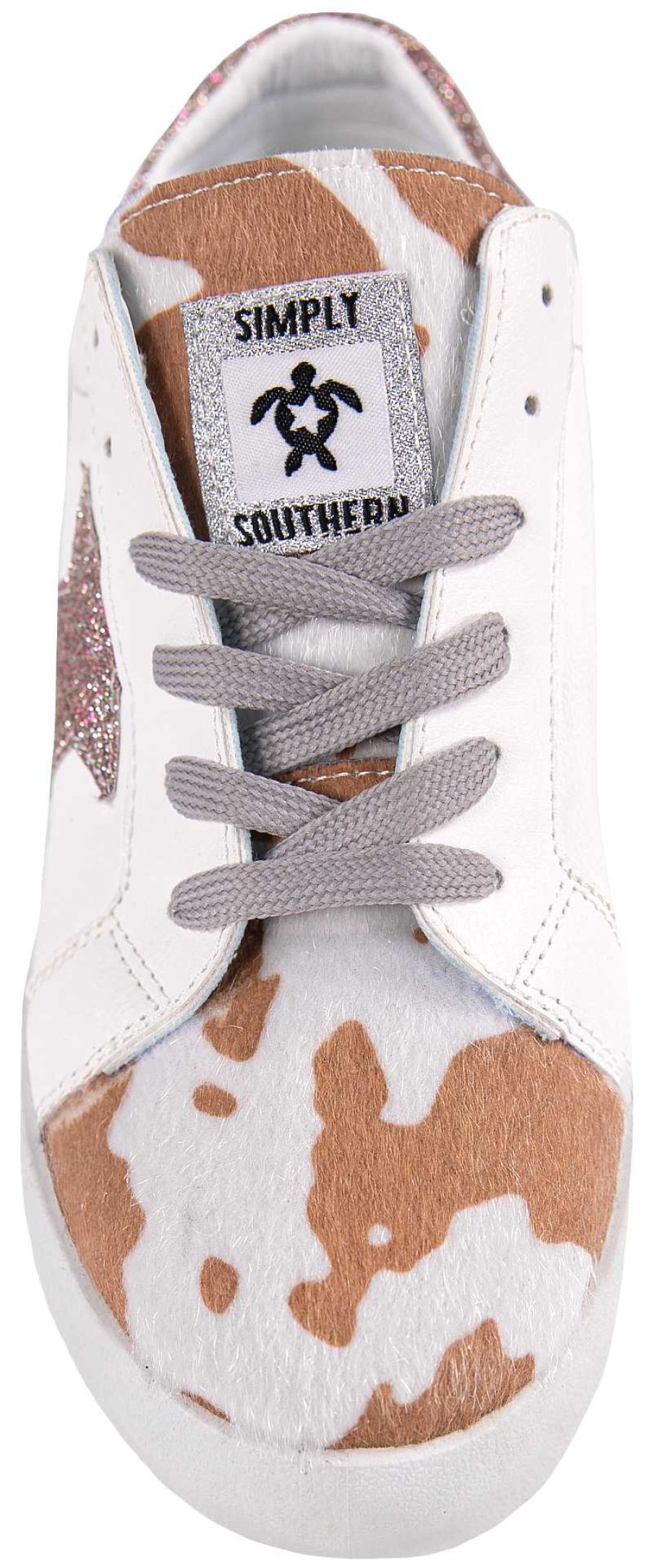 Shoes Simply Southern | Cow Star Sneakers By Simply Southern