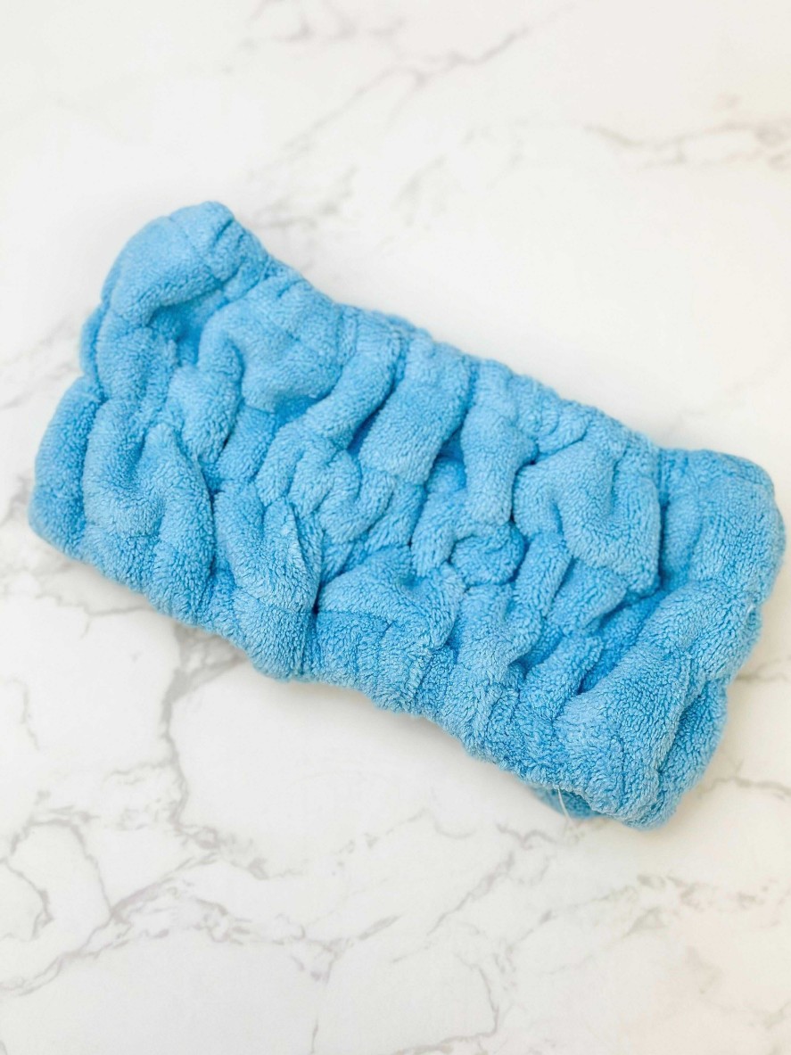 Accessories Prep Obsessed FC Headbands | Stretchy Spa Headband - Blue