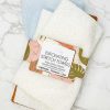 Accessories Prep Obsessed CALA Hair Ties & Clips | 2 Pack Exfoliating Towels