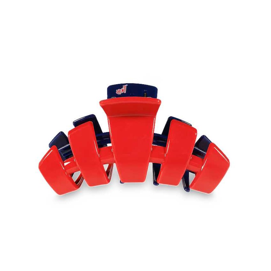 Accessories Teleties Hair Ties & Clips | Medium Teleties Claw Clip - University Of Mississippi