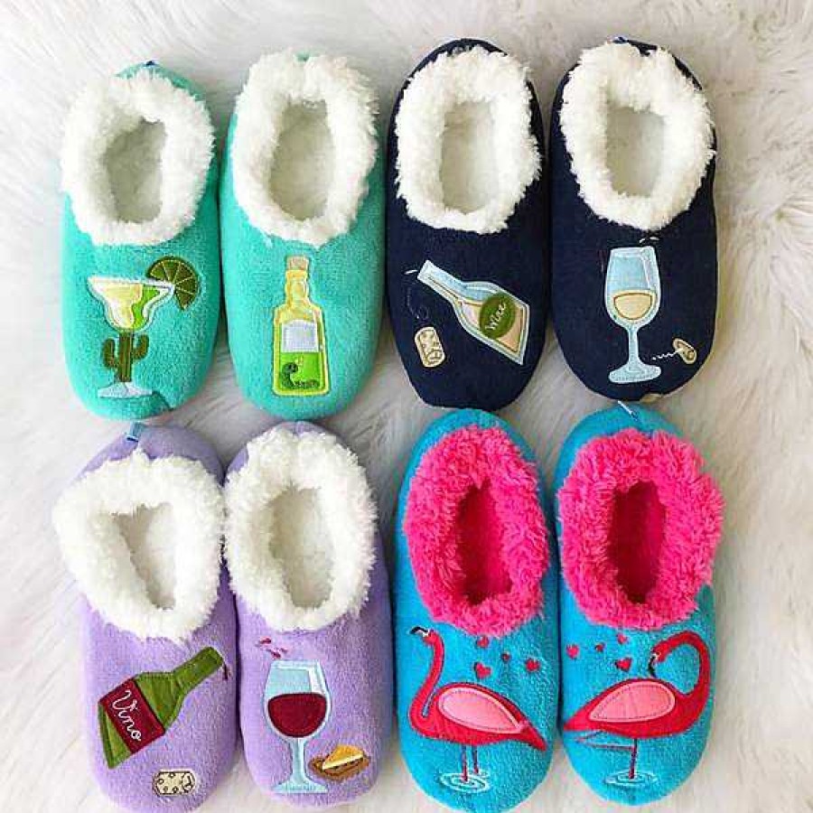 Shoes Snoozies! | Snoozies! Slippers - Bottle Of White (Navy)