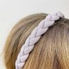 Accessories Prep Obsessed FC Hair Ties & Clips | Textured Braid Headband - Lavender