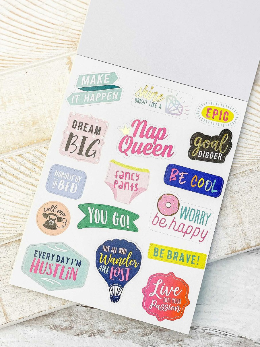 Home Decor Eccolo | Mint 'I Love Stickers' Sticker Book