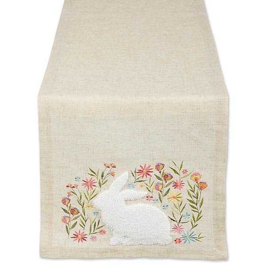 Home Decor DII | Spring Meadow Embroidered Table Runner