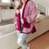 Clothing LDW Sale Jackets | Two Hearts Jacket In Plum