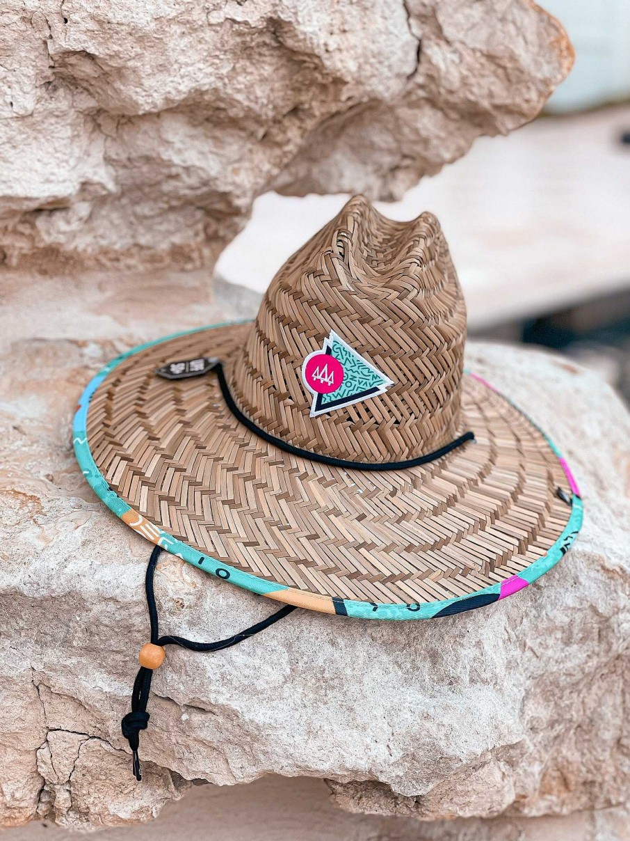 Accessories Hemlock Hat Co Wide Brim Hats | The Bel Air Straw Hat - Big Kids