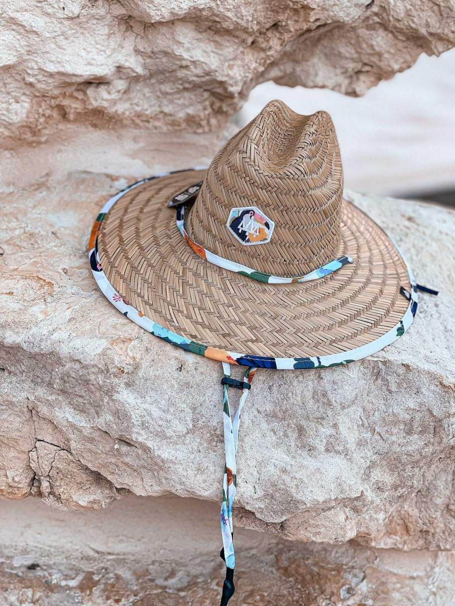 Accessories Hemlock Hat Co Wide Brim Hats | The Sammy Straw Hat - Little Kids