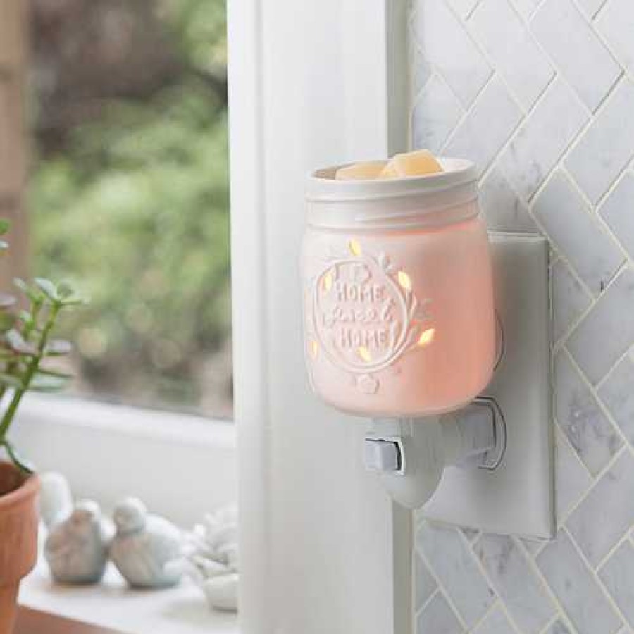 Home Decor Candle Warmers Etc | Mason Jar Pluggable Fragrance Warmer