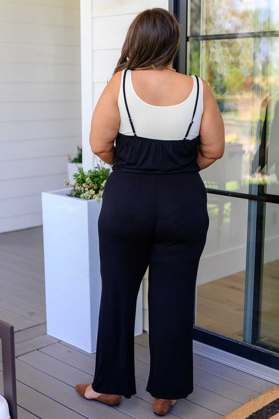 Clothing Ave Shops Rompers & Jumpsuits | Completely Justified Jumpsuit In Black