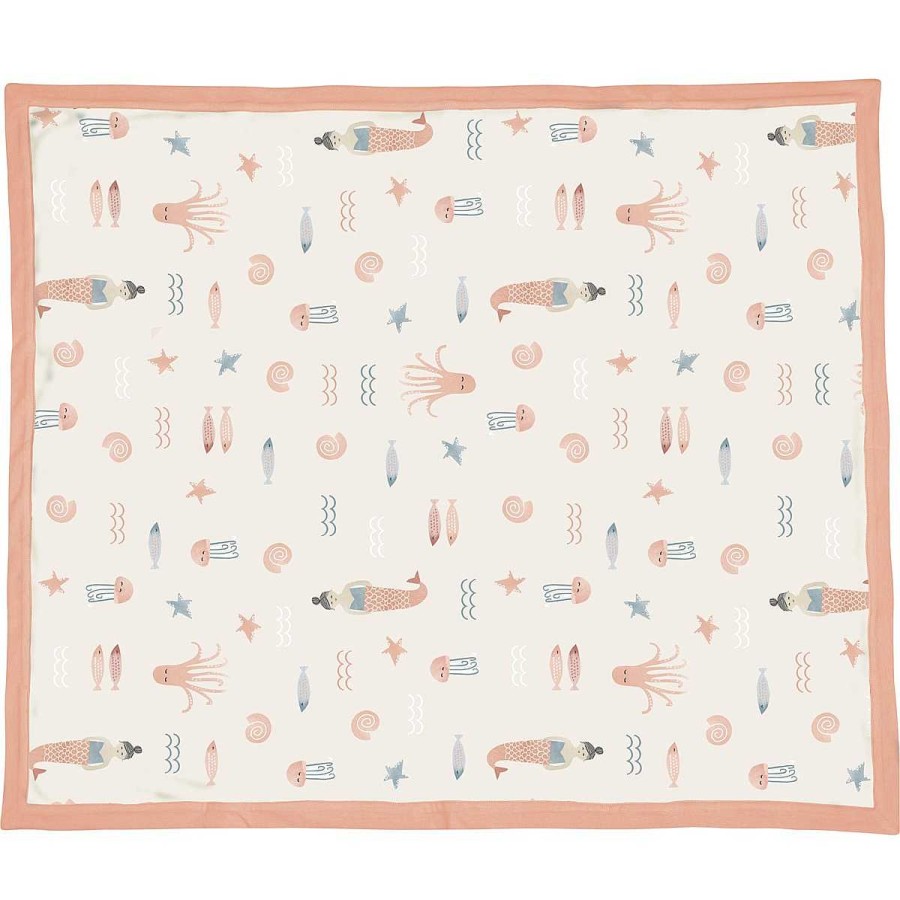 Home Decor Primitives By Kathy | Under The Sea' Blanket - Pink