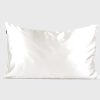 Home Decor Kitsch | Satin Queen Pillowcase - Ivory