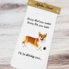 Home Decor E&S Pets | Welsh Corgi Kitchen Towel