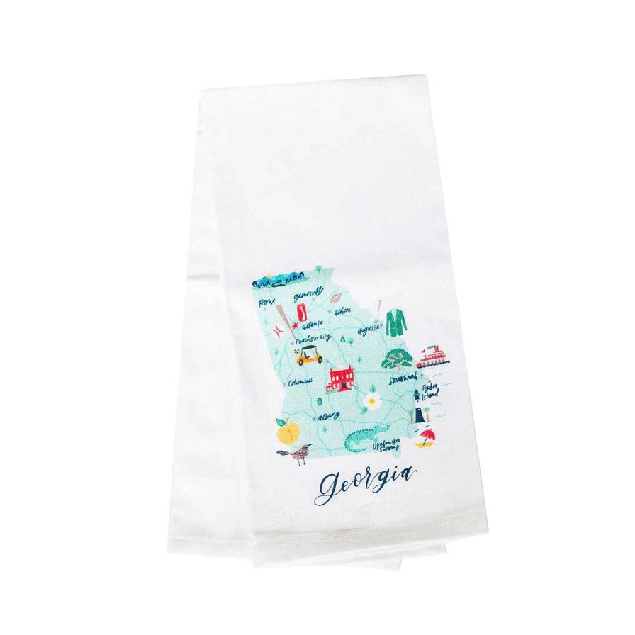 Home Decor Mary Square | Georgia Tea Towel