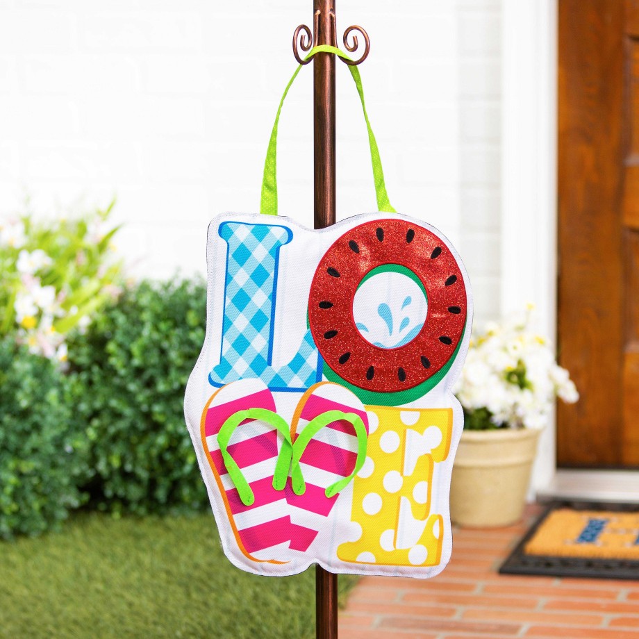 Home Decor Evergreen Enterprises | Love' Summer Door Decor