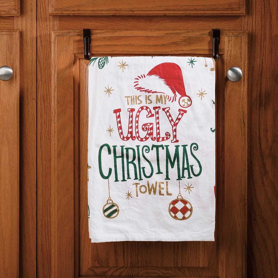 Home Decor Primitives By Kathy | This Is My Ugly Christmas Towel' Kitchen Towel