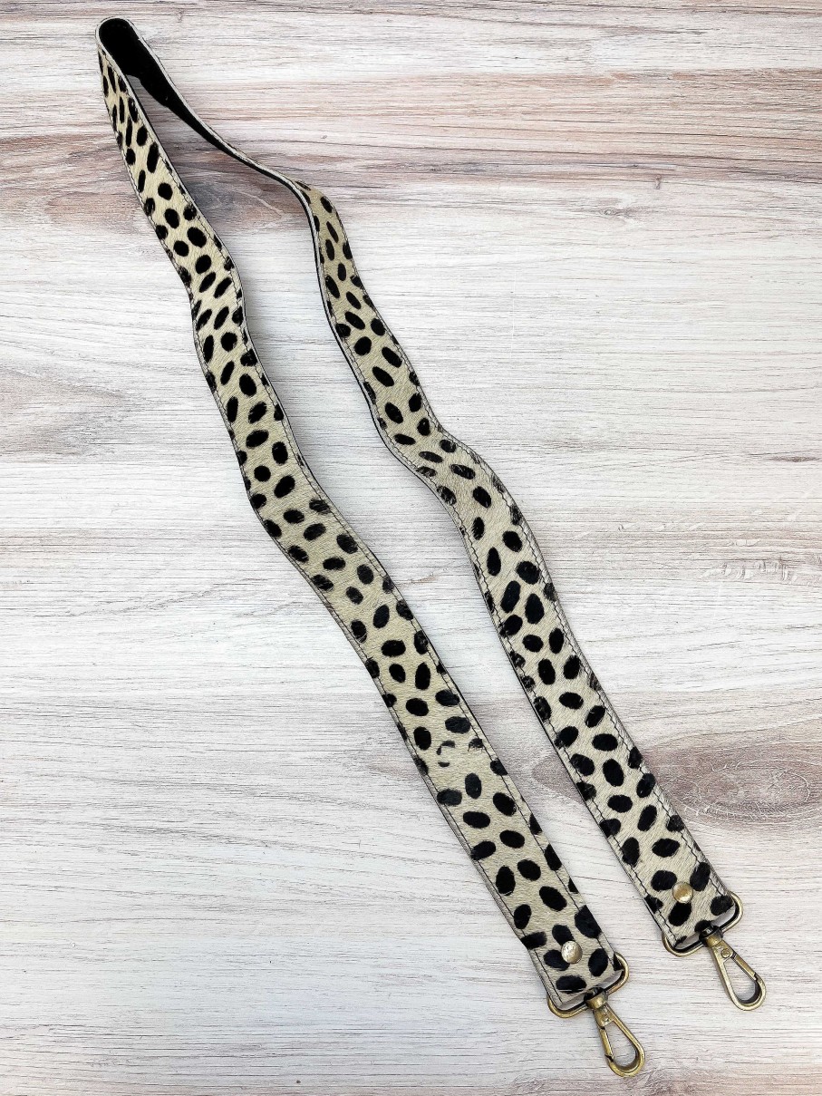 Accessories Prep Obsessed MONT Crossbody Bags | Textured Cowhide Purse Strap - Spotted