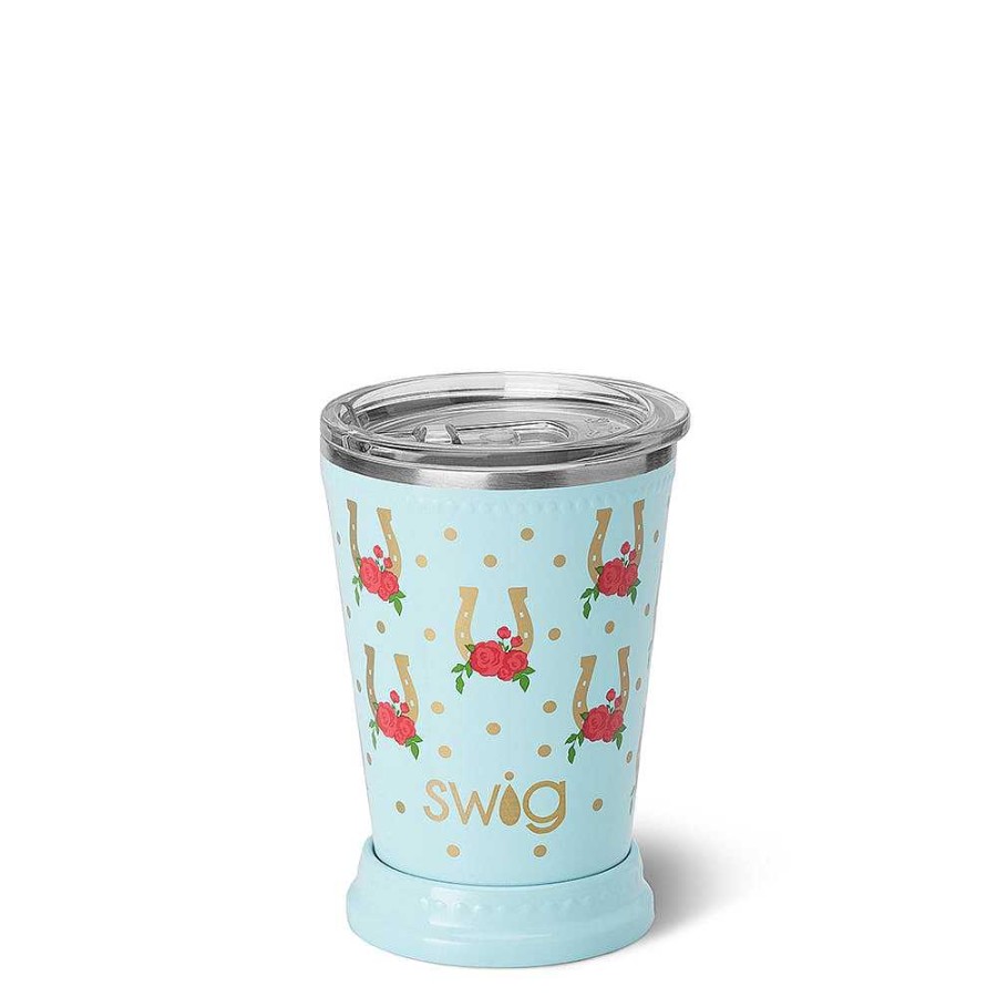 Home Decor Swig | Run For The Roses Mint Julep 12 Oz Tumbler By Swig