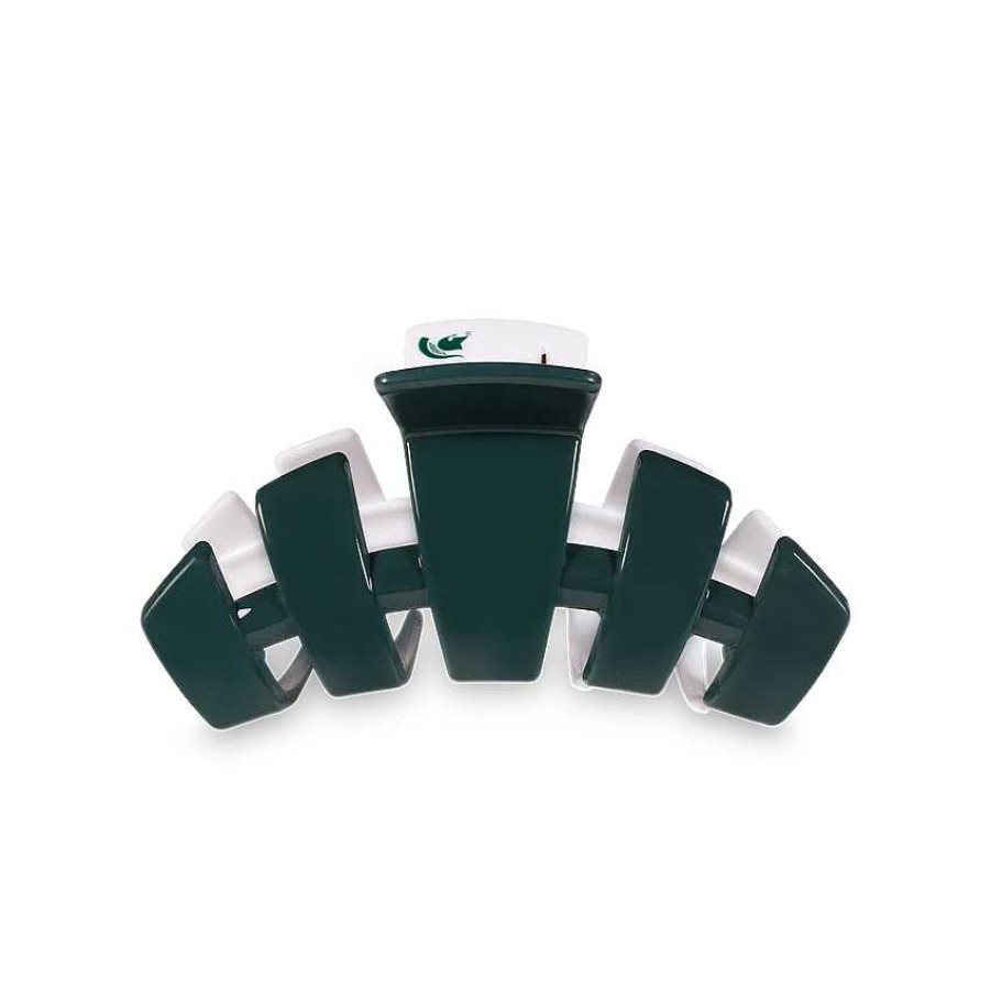 Accessories Teleties Hair Ties & Clips | Medium Teleties Claw Clip - Michigan State University