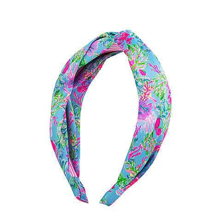 Accessories Lifeguard Press Hair Ties & Clips | Twist Headband By Lilly Pulitzer - Cay To My Heart