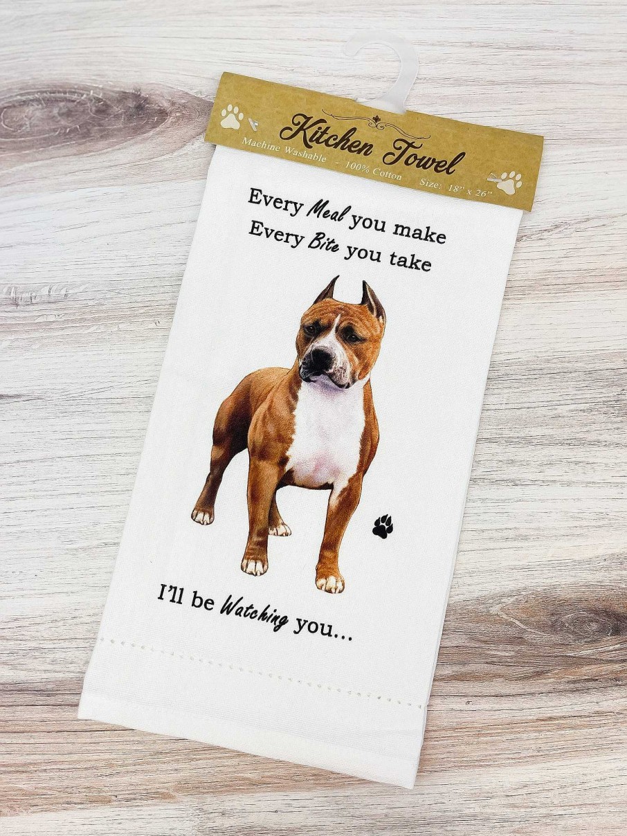 Home Decor E&S Pets | Pit Bull Kitchen Towel