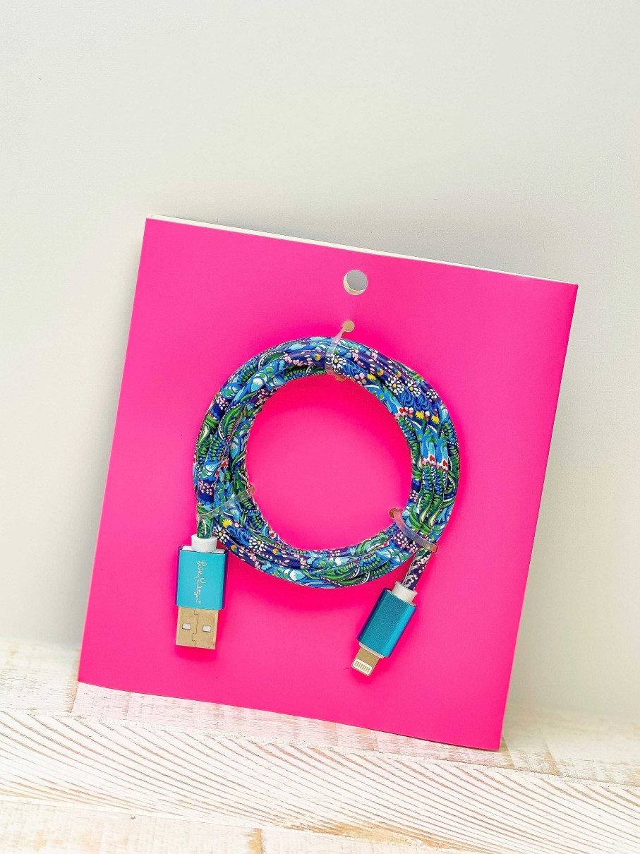 Home Decor Lifeguard Press | Charging Cord By Lilly Pulitzer - Take Me To The Sea