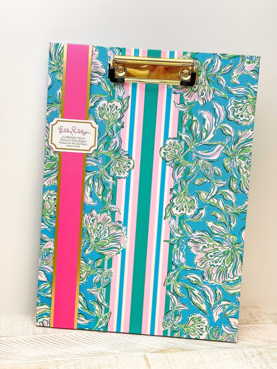 Home Decor Lifeguard Press | Clipboard Folio By Lilly Pulitzer - Chick Magnet