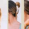 Accessories Teleties Hair Ties & Clips | Tiny Teleties Claw Clip - Mocha