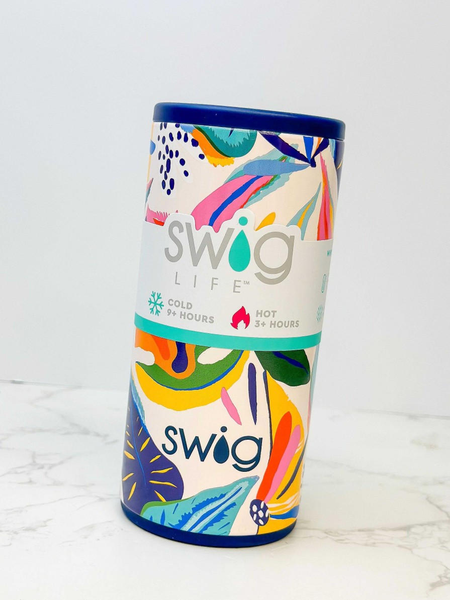 Home Decor Swig | Calypso 12Oz Skinny Can Cooler By Swig