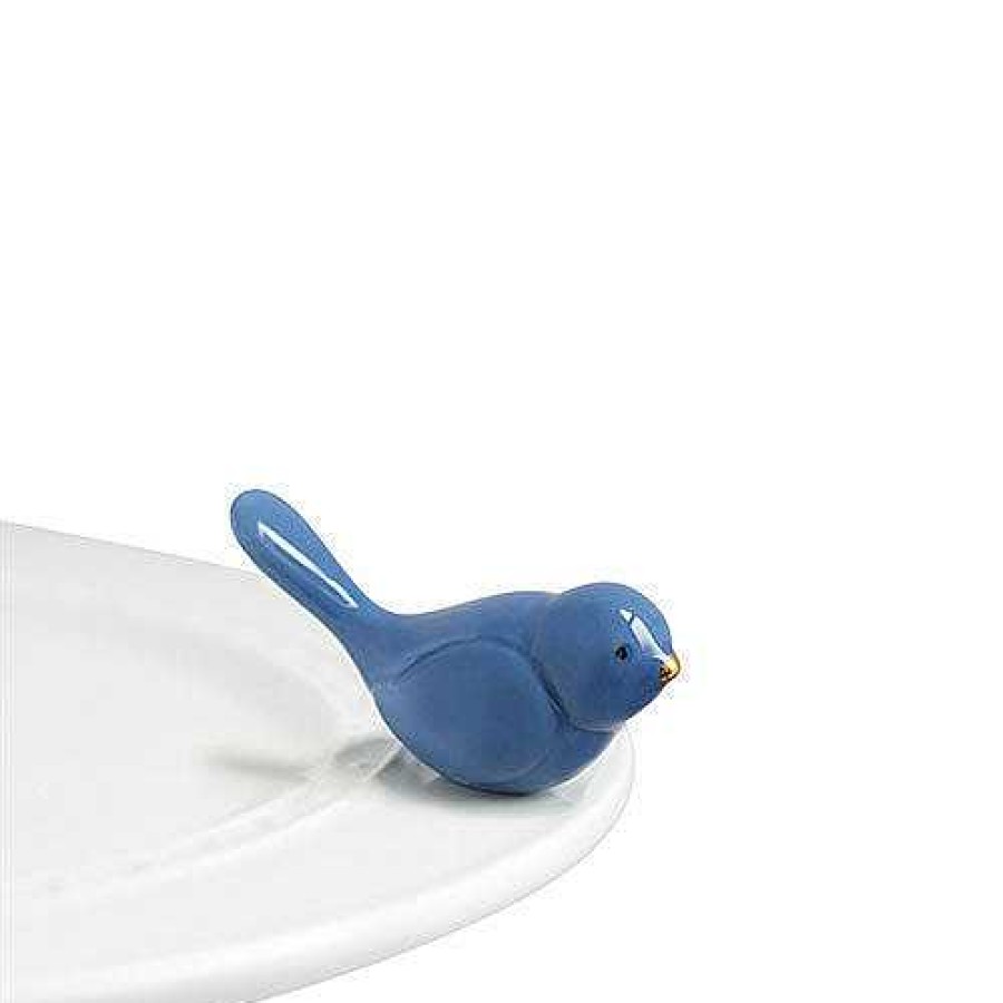 Home Decor Nora Fleming | Bluebird Of Happiness Mini By Nora Fleming