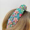 Accessories Brianna Cannon Headbands | Flower Crystal Bright Spring Floral Headband By Brianna Cannon