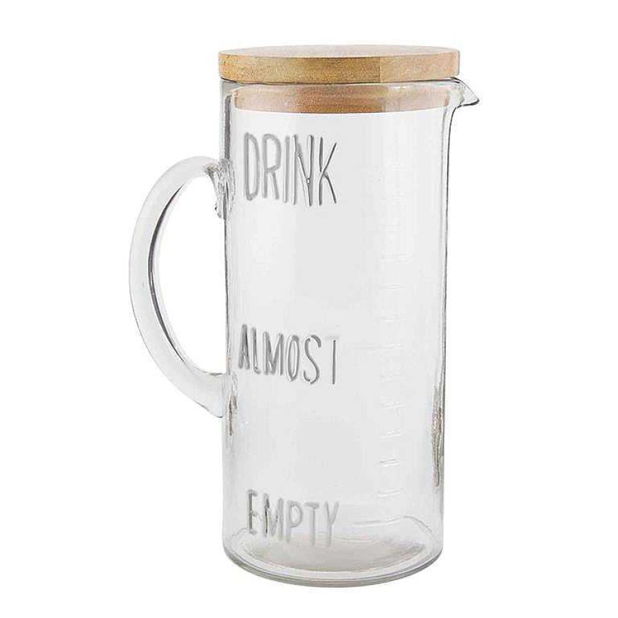 Home Decor Mud Pie | Drink Glass Pitcher By Mud Pie