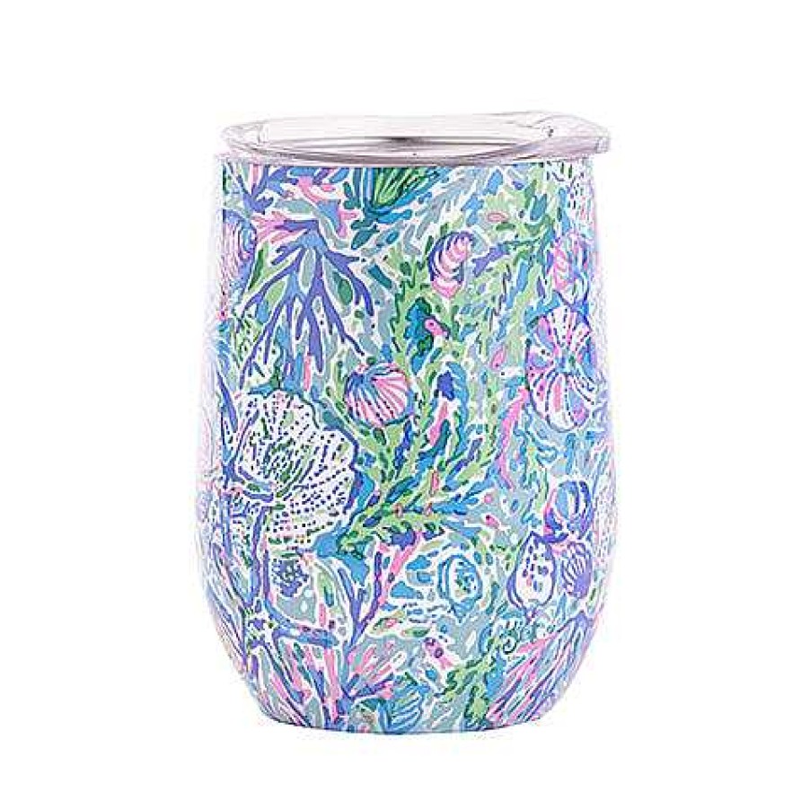 Home Decor Lifeguard Press | Insulated Stemless Tumbler By Lilly Pulitzer - Soleil It On Me