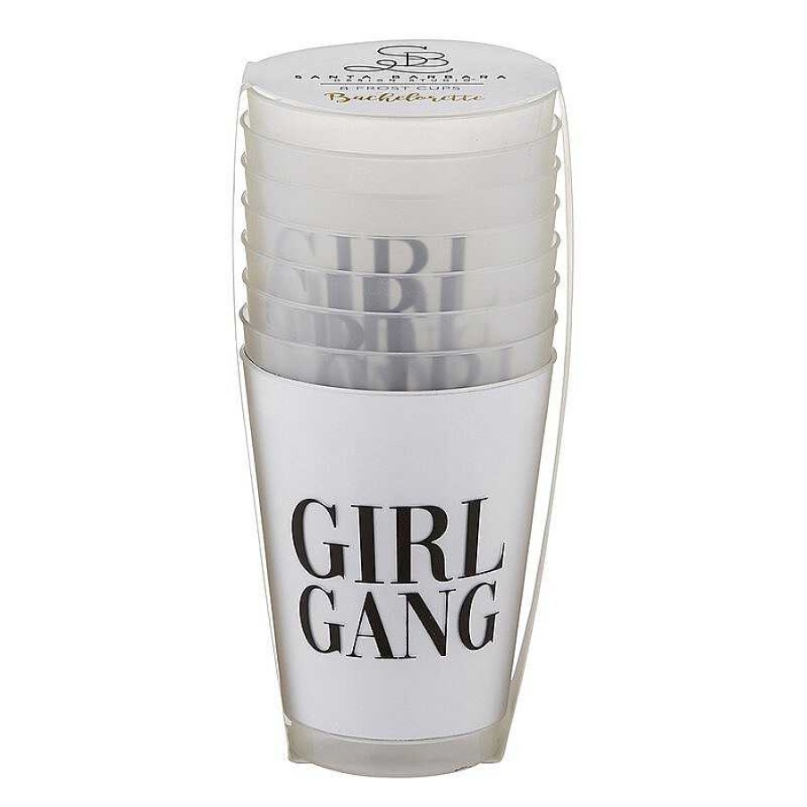 Home Decor Santa Barbara | Girl Gang' Frosted Flex Cups Set