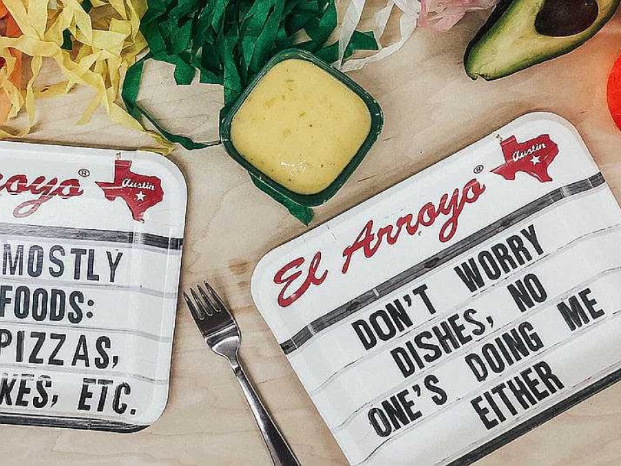 Home Decor El Arroyo | Don'T Worry Dishes' Party Plates