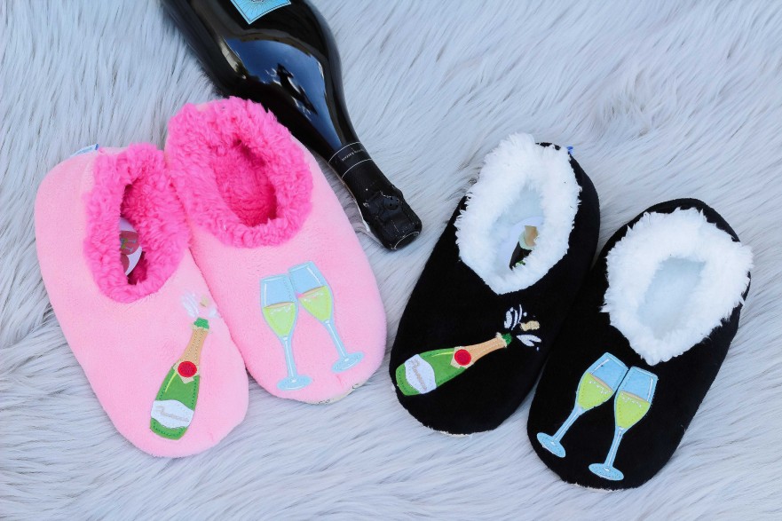 Shoes Snoozies! | Snoozies! Slippers - Poppin' Prosecco - Pink