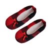 Shoes Opportunities | Velvety Fleece Slippers - Christmas Plaid