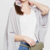 Clothing Prep Obsessed KW Kimonos | Sheer Lightweight Cocoon Kimono - Gray