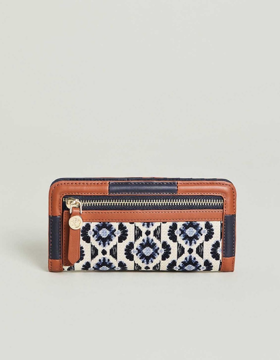 Accessories Spartina Wallets | Marsh Boardwalk Colorblock Snap Wallet By Spartina