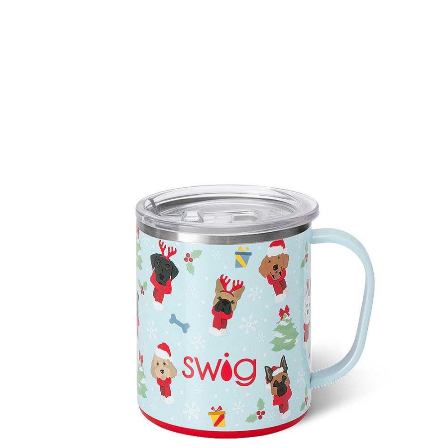 Home Decor Swig | Santa Paws 12 Oz Camper Mug By Swig