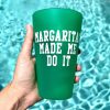 Home Decor SiliPint | Margaritas Made Me Do It' 16 Oz Silicone Pint Glass