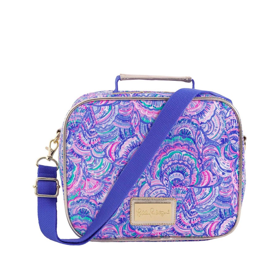 Home Decor Lifeguard Press | Lunch Bag By Lilly Pulitzer - Happy As A Clam