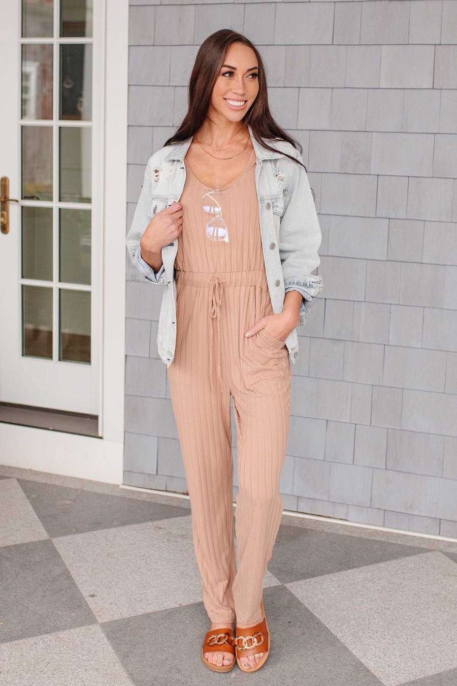 Clothing LHFourth Rompers & Jumpsuits | Cruiser Jumpsuit In Tan