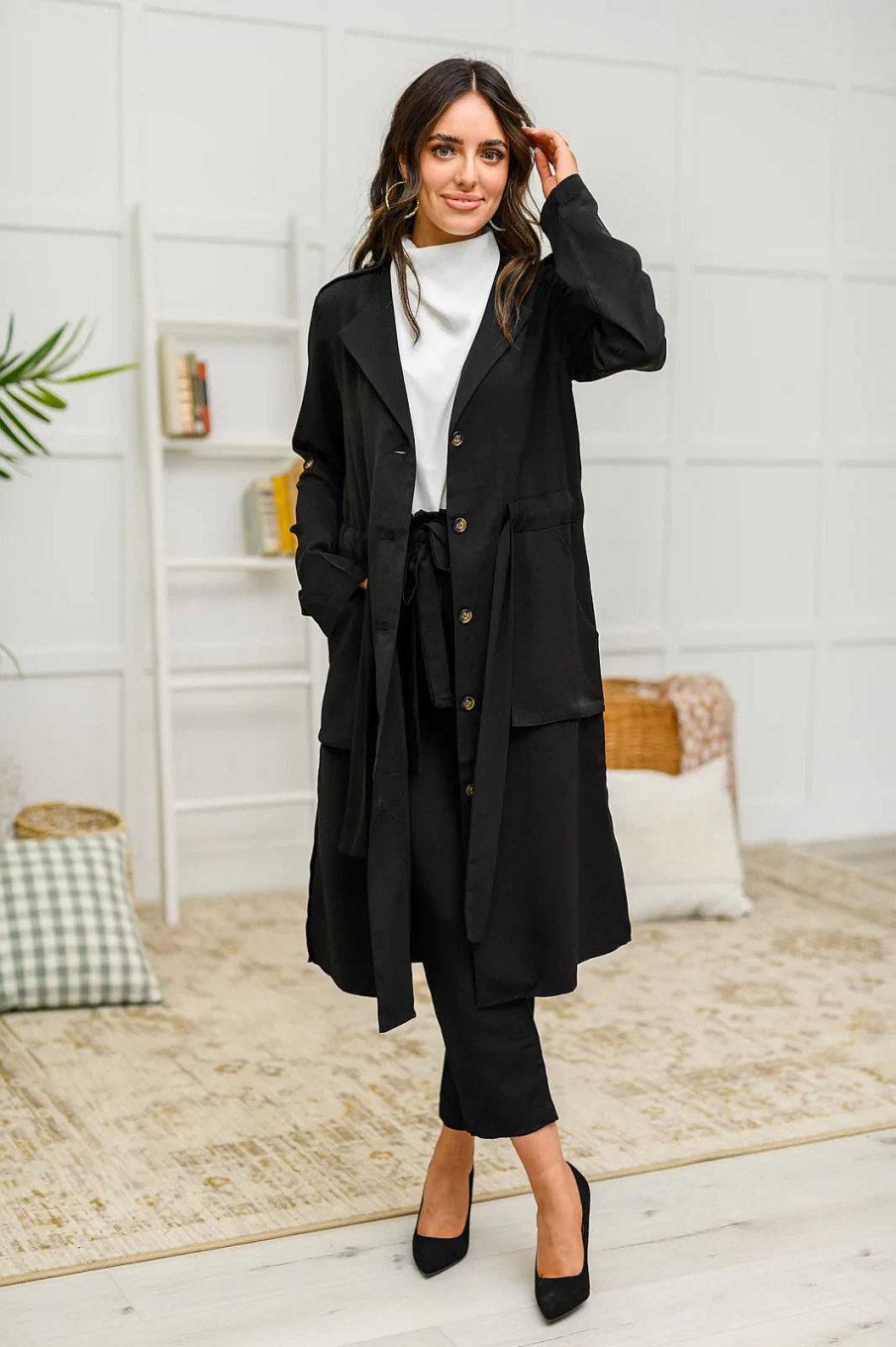 Clothing Ave Shops Jackets | First Day Of Winter Jacket In Black