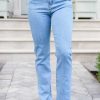 Clothing LH May Sale Denim | Rylee 90S High Rise Straight Leg Jeans By Judy Blue (Ships In 1-2 Weeks)