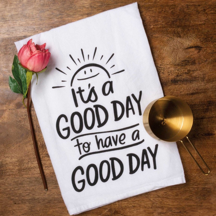 Home Decor Primitives By Kathy | It'S A Good Day To Have A Good Day' Kitchen Towel