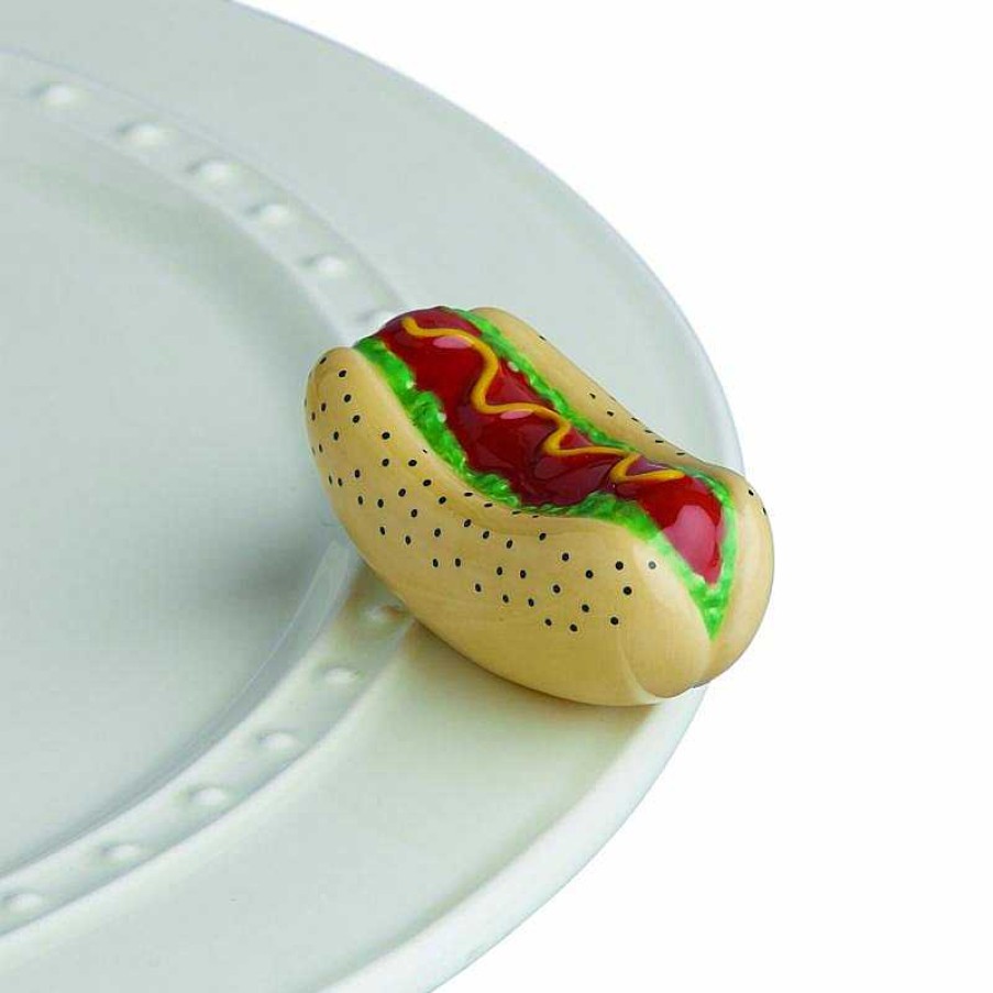 Home Decor Nora Fleming | Hot Dog Mini By Nora Fleming