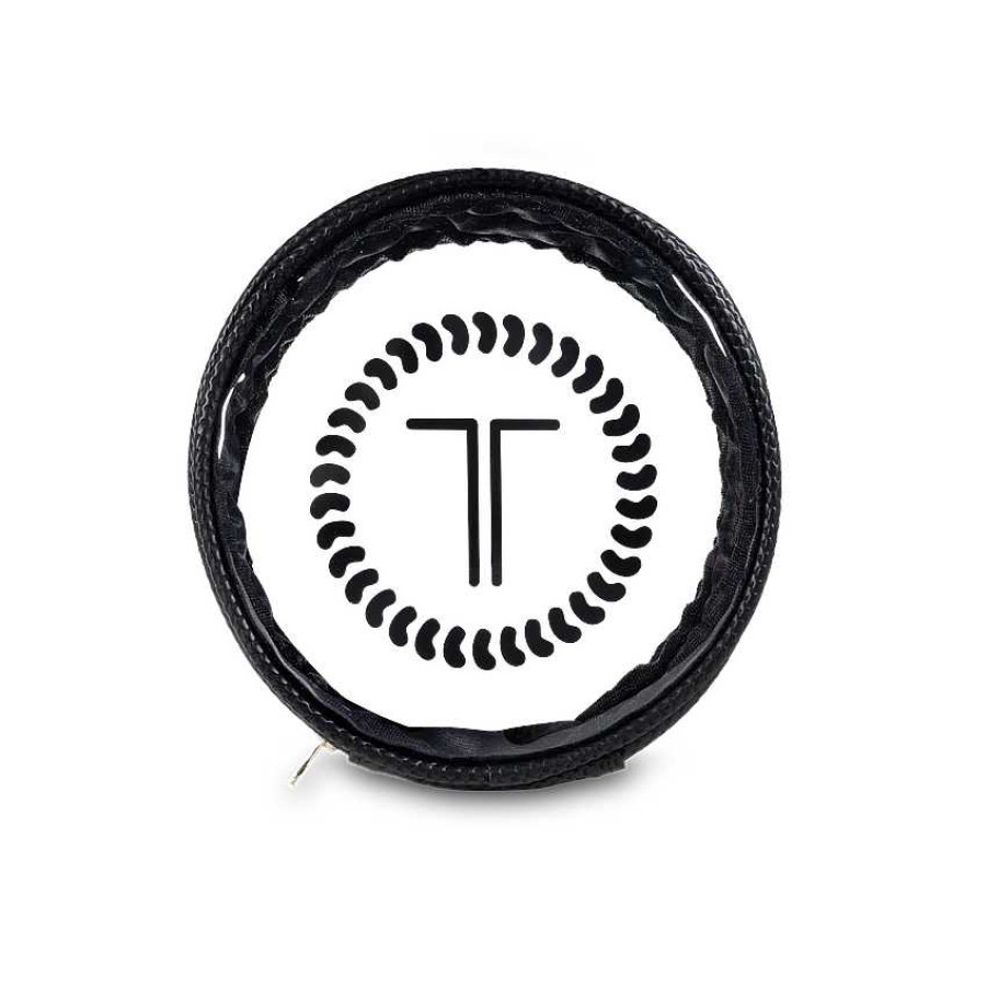 Accessories Teleties Hair Ties & Clips | Black Teletote By Teleties